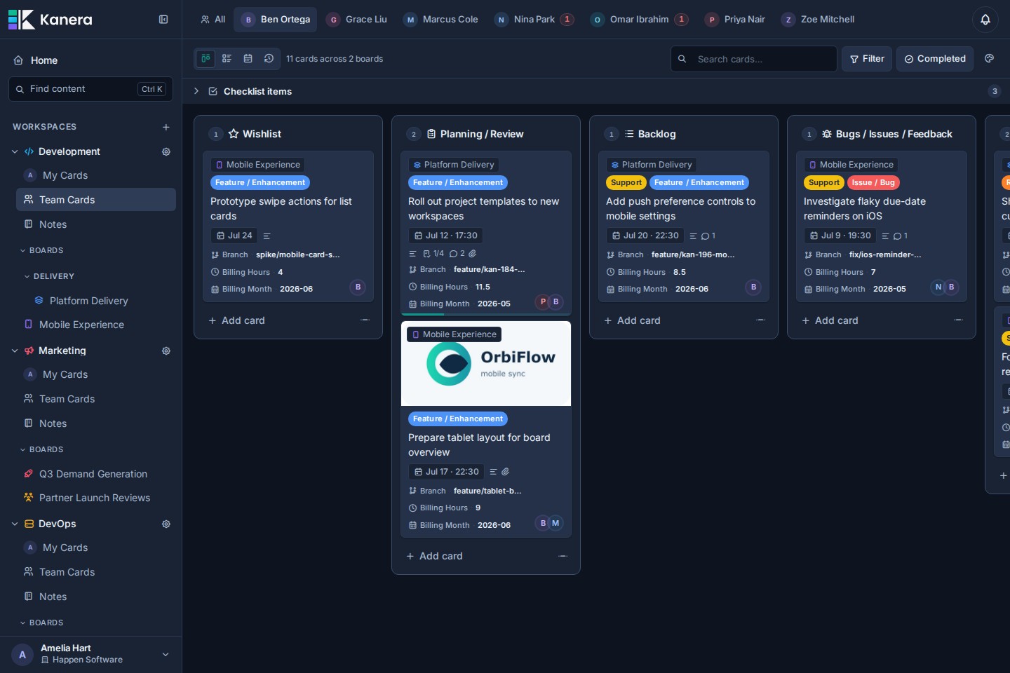 Assigned Work gives AI agents a cross-board view of team workload.
